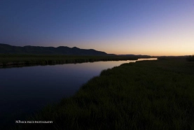 Silver Cree after sunset Silver Cree after sunset