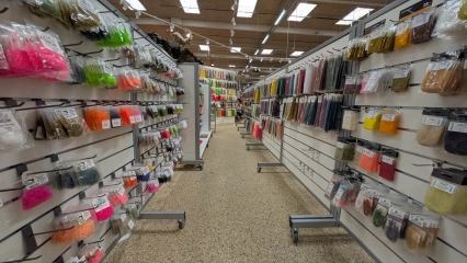 Fly tying materials at Korsholm Fly tying materials at Korsholm