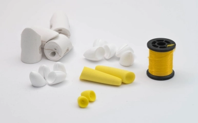 Foam popper heads and bodies Foam popper heads and bodies