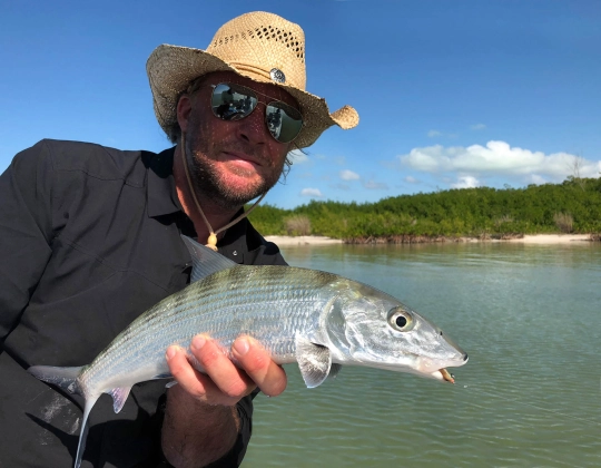 An Ascension Bay bonefish An Ascension Bay bonefish