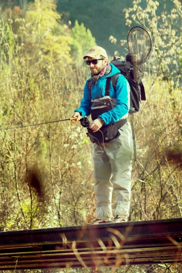 Nikola has time to fish too Nikola has time to fish too