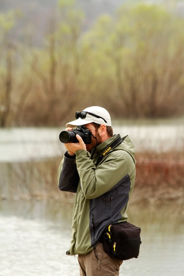 The photographer at work The photographer at work