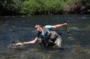 Bosinan trout landing Bosinan trout landing