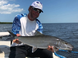 A bonefish from a Florida flat A bonefish from a Florida flat