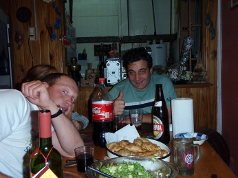 Relaxing after a day if steel heading Relaxing after a day if steel heading