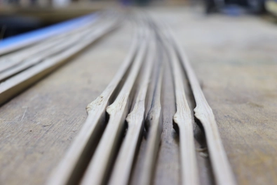 The split bamboo The split bamboo