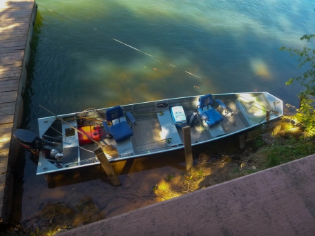 Boat on the river Boat on the river
