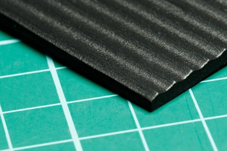 Embossed corrugated foam Embossed corrugated foam
