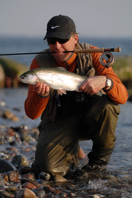 Nils with a rainbow Nils with a rainbow