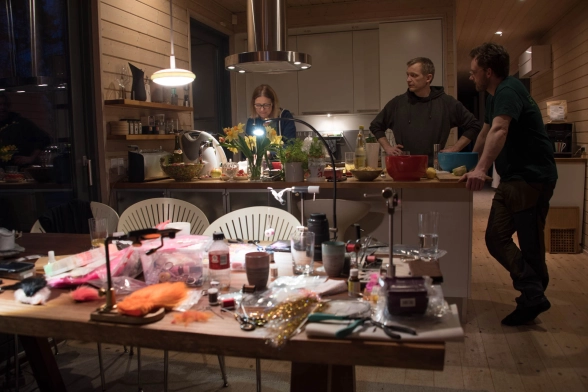 Preparing more food Preparing more food