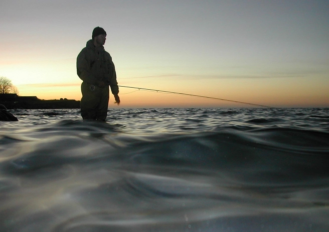 A night with some waves A night with some waves