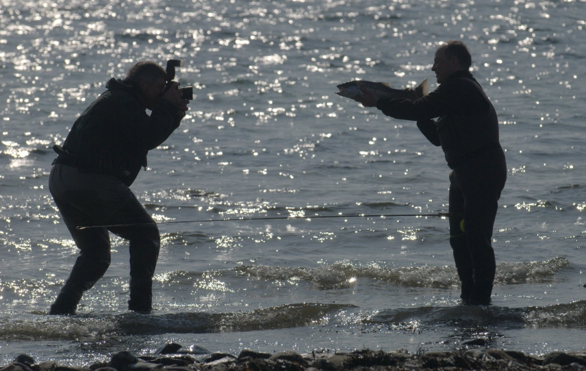 Recording the catch Recording the catch