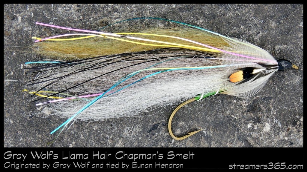 #92-2013 - Gray Wolf's Llama Hair Chapman's Smelt by Eunan Hendron