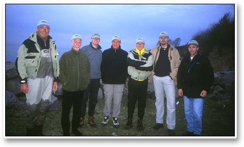 Super7 - The Super7 lined up for a group photo. From the left it is: Henning Eskol (DK), Joergen Nielsen (DK), Martin Joergensen (DK), Ken Bonde (DK), Steve Schweitzer (USA), Kasper Muhlbach (DK/SE) and Sean Miller (USA).