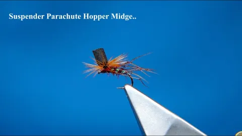 Video thumb for Suspender Parachute Hopper Midge