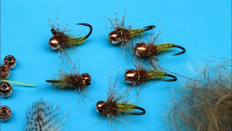 Video thumb for Parachute Caddis Pupa Nymph