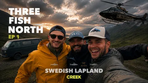Video thumb for Three Fish North - EP 1 | Fly Fishing Swedish Lapland