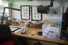 Fly tying space