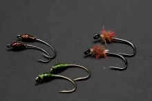 Bare Hook Nymph fishhing flies