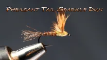 Video thumb for Matthew's Pheasant Tail Sparkle Dun