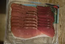 Dried, cured ham
