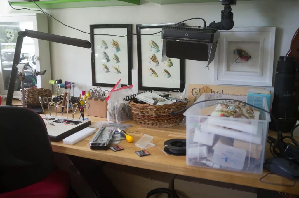 Fly tying space