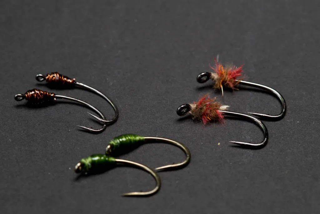 Bare Hook Nymph fishhing flies