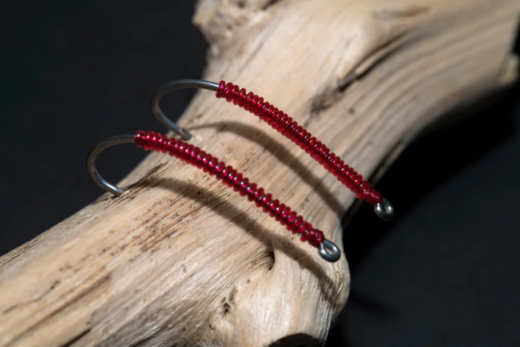 Blood worm fishing flies