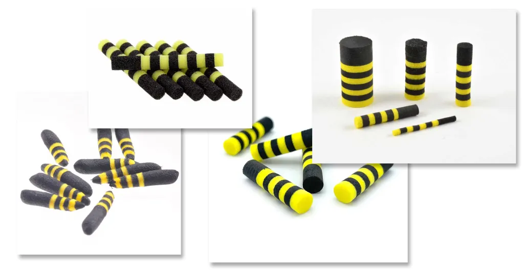 Premade bodies for wasp flies