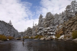 Eleven Mile in the snow Eleven Mile in the snow