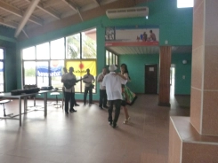 A dancing welcome A dancing welcome