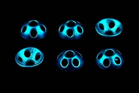 FutureFly Drainer discs, blue metallic FutureFly Drainer discs, blue metallic