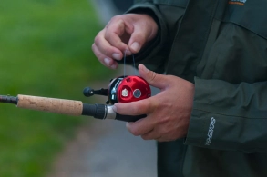A baitcaster reel A baitcaster reel