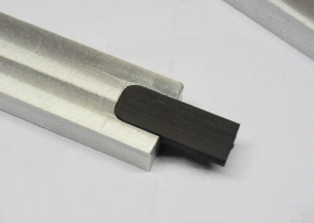 A secure fit into the recess with no clearance. A secure fit into the recess with no clearance.