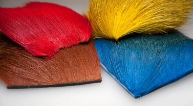 Dyed deer hair Dyed deer hair