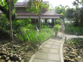 Entrance to lodge Entrance to lodge