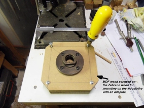 Attaching the MDF Attaching the MDF