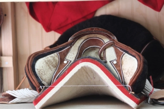 A saddle A saddle