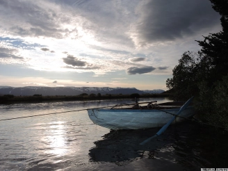 A look over the river A look over the river