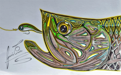 Abstract tarpon Abstract tarpon