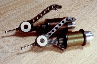 Two carbon fiber Hummingbirds ready for tying Two carbon fiber Hummingbirds ready for tying