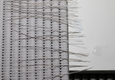 Hair sorting and glueing Hair sorting and glueing