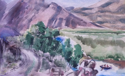 Bob Witzel painting Bob Witzel painting