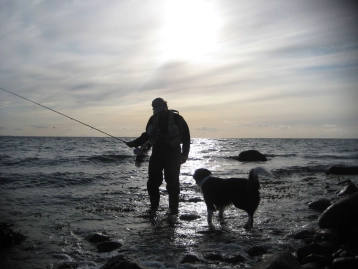 Sam greeting me Sam greeting me