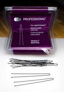 A box of hair pins A box of hair pins