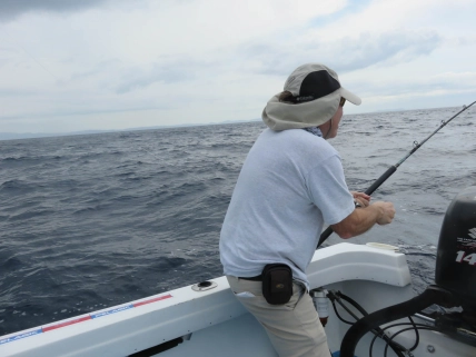 First sailfish on standard tackle First sailfish on standard tackle