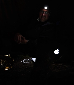 Reviewing today's catch Reviewing today's catch