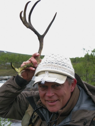 An antler An antler