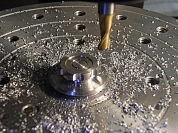 The milling of the grips on the locknut. The milling of the grips on the locknut.