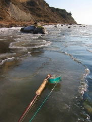 Rod and reel on the ice Rod and reel on the ice